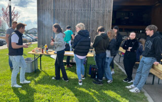 Grillen mit dem Physikkurs