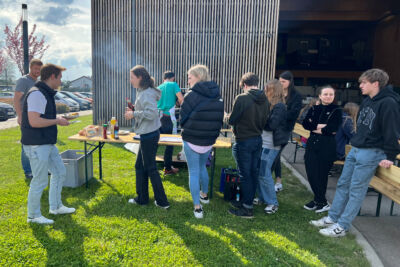 Grillen mit dem Physikkurs